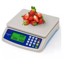 Bilancia Da Cucina Elettronica Digitale 40kg Pesa Alimenti Display Lcd 2 Pile Aa