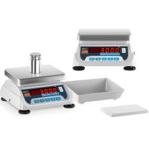 Bilancia Da Tavolo Di Controllo Tarata 1 5 Kg/ 0 5G 3 Kg/1 g 2 Piatti 17X22 Cm