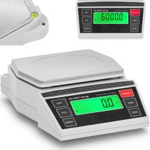 Bilancia di precisione digitale - Da 2 a 6000 g / 0,1 g - 196 x 160 mm Bilancia