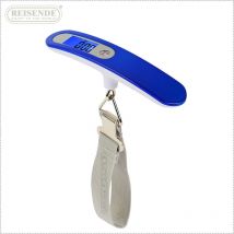 Bilancia per bagagli con manico grande da 50 kg bilancia elettronica portatile bilancia per bagagli elettronica portatile 153 cm blu