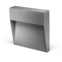 Segnapasso led da parete mod. Bilbao 3 colore grigio marina