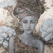 Bild 503 80 x 80 cm grau