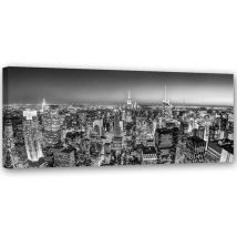 Bild auf Leinwand, New York City-Panorama – 120 x 40