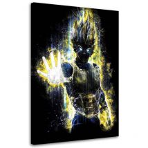 Bild auf Leinwand, Vegeta-Anime-Held – 40x60
