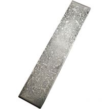 Billet-Damaskus-Stahlschneider, gemusterte Embryo-Schmiedematerialien, gehärtet, geglättet, für Schneider, DIY-Mehrzweckmaterial, Wolkenmuster