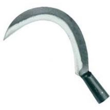 Rinaldi - Serpe Scansano Art.113 n. 2 Serpille'res 29 cm faucille avec manche en fer tubulaire