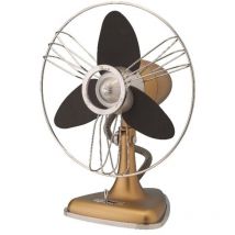 Bimar - Ventilador de mesa 30 cm vintage caramelo
