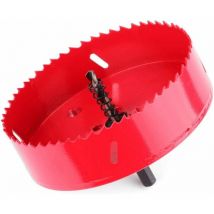 Bimetal Hole Saw M42 Hole Saw 110mm Hole Saws Woodworking Saw for Aluminum Wood Plastic Pipe Metal Drill Bit Kit
