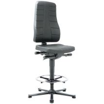 Arbeitsstuhl 9641-2571 All-In-One 3 Sitzhöhe 570-830 mm mit Gleiter, Kst. - Bimos