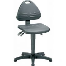 Bimos - Sedia Da Ufficio Imbottita In Poliuretano Integrale - Con Altezza Regolabile Pastiglie 430-600 Mm