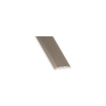 Binario di soglia con design 2-in-1, alluminio titanio, 3.8x83cm.