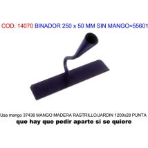 Binator 250x50 mm ohne Griff 55601