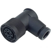 Binder 09-0440-00-04 Sensor-/aktor-steckverbinder, Unkonfektioniert M18 Buchse, Gewinkelt Polzahl S
