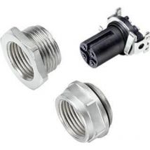 99 3432 401 04 connecteur rond miniature embase femelle nombre total de pôles: 4 1 pc(s) - Binder