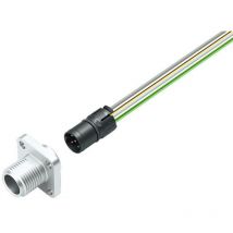 99 3433 100 04 Sensor-/Aktor-Steckver konfektioniert M12 Stecker, Einbau vertikal 1 - Binder