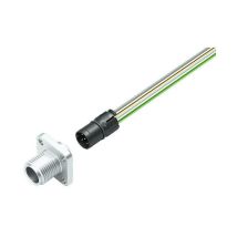 99 3483 100 08 Connecteur confectionné pour capteurs/actionneurs M12 embase mâle verticale 1 pc(s) R626971 - Binder