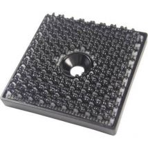 76768 Pastille carrée auto-agrippante à visser partie crochets (l x l) 32 mm x 32 mm noir 1 pc(s) S29871 - Binder Band