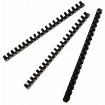 Valuex Binding Comb A4 6mm Black (Pack 100) 6200102