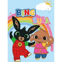 Bing - Fleece-Decke 100x150 cm Kuscheldecke aus 100 % Polyester, Weich & Warm