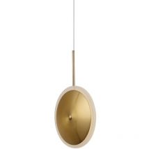 Bing - moderne LED-Lampe, Messingplatte, 20 cm