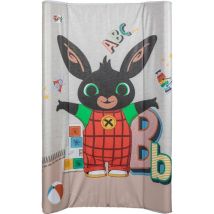 Tataway - Bing Piano Cambio Con Sponde, Materassino Fasciatoio Da Tavolo Per Bambini Con Grafiche Dei Personaggi Bing, Misure 81x50x9,5 Cm