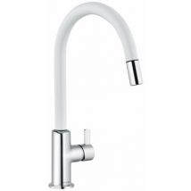 Kludi - Bingo Star xs - Mitigeur d'évier, chrome/ blanc mat 468519378