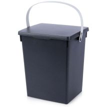 Practical black storage box 55l with lid and handle 88323801 88323801 88323801 88323801 88323801