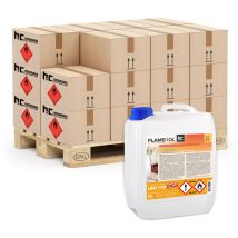 Höfer Chemie 1 x 5 l flambiol bioéthanol 96,6% premium pour cheminée à l'éthanol, cheminée à l'éthanol, feu de table à l'éthanol et cheminée au