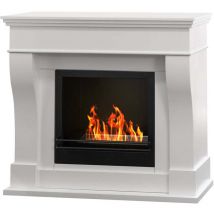 Bioethanol-Bodenkamin Biokamin washington Weiß L111 x T43 x H99