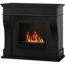 Bioethanol-Bodenkamin Biokamin washington Schwarz L111 x T43 x H99