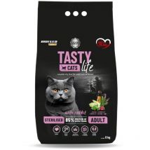 Biofeed Tasty Cats Life Lapin Stérilisé - croquettes pour chat - 8kg