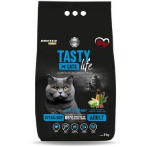 Biofeed Tasty Cats Life Sterilized Saumon - croquettes pour chat - 8 kg