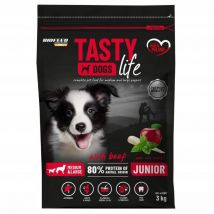 Biofeed Tasty Life Junior moyen et grand Bœuf - croquettes pour chien - 3kg