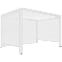 Oviala - Selbsttragende motorisierte bioklimatische Pergola, 3x4m, 3 Jalousien