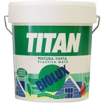 Titan - Peinture Plastique Intérieur-Extérieur Mat Biolux 15l A62000815