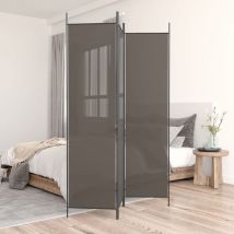Asupermall - Furniture Limited - Biombo divisor de 3 paneles de tela gris