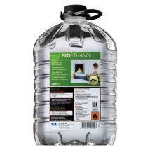 Bioéthanol naturel inodore 5 litres bio farm light 95% pour cheminée et poêles