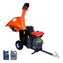 Sakawa - Biotriturateur Moteur BS2700 27CV + Huile hydraulique + Huile 4 temps