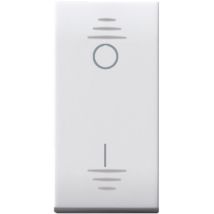Interrupteur 16ax Domus S44 Ave Couleur Ral 9010 2p Éclairable Brillant 1m