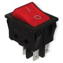 Bipolar interruptor de eje de balancín 0n-apagado la luz Melchioni 433329065