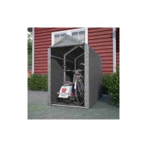 BIRCHTREE 1.8M1M Garden Waterproof Anti-UV Bike Storage Tent Bicycle Motorcycle Shed Shelter Outdoor Backyard Steel Frame Zipper Door Small Grey