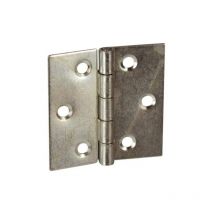 Bisagra cuadrada con agujeros de 3 mm, W60 H60, 2 piezas
