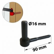 Bisagra de acero prepintado, Al.70x Diam.16 mm Afbat