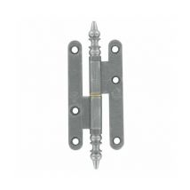 Bros - Bisagra esférica acero pulido N°27 110x55 BR+Base izquierda - 27ARG1151