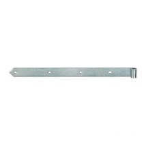 Bisagra de taller ancho 37 mm largo 500 mm espesor 5 mm acero azul galvanizado semipesado Vormann