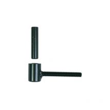 Ing Fixations - Bisagra estándar Ø14 cataforesis negra fijaciones de entrada - Cola de varilla roscada 10x130 - A000412