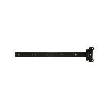 Tirard - Bisagra festoneada con extremo cuadrado thirard - 300 mm - Epoxy negro - 951110