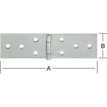 Bisagra larga din ancho 50X23 galv.
