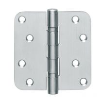 Intersteel - Bisagra para puerta con rodamiento de bolas va redonda 102x102mm din l / r ma pasador extensible