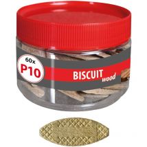 Tassello piatto Biscuit Wood P10 (60Stk.)